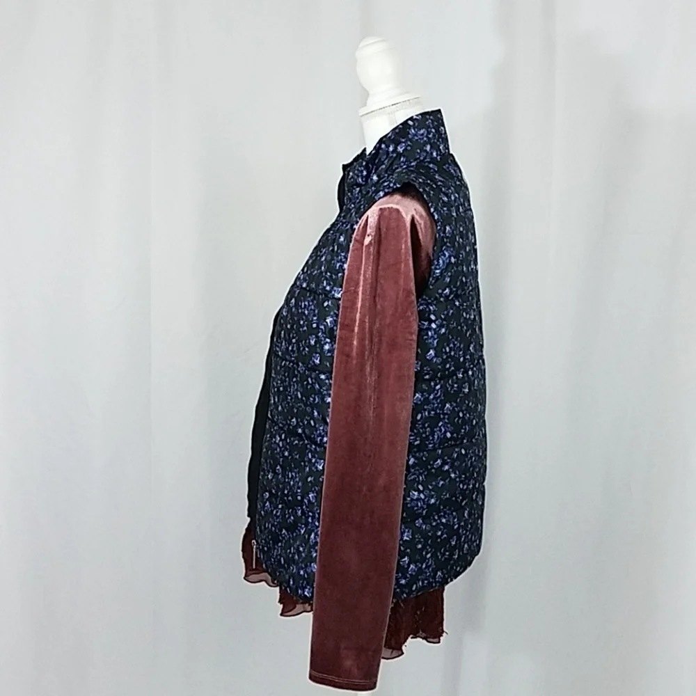 Michael Kors Gemstone Vest Blue M Nwt
